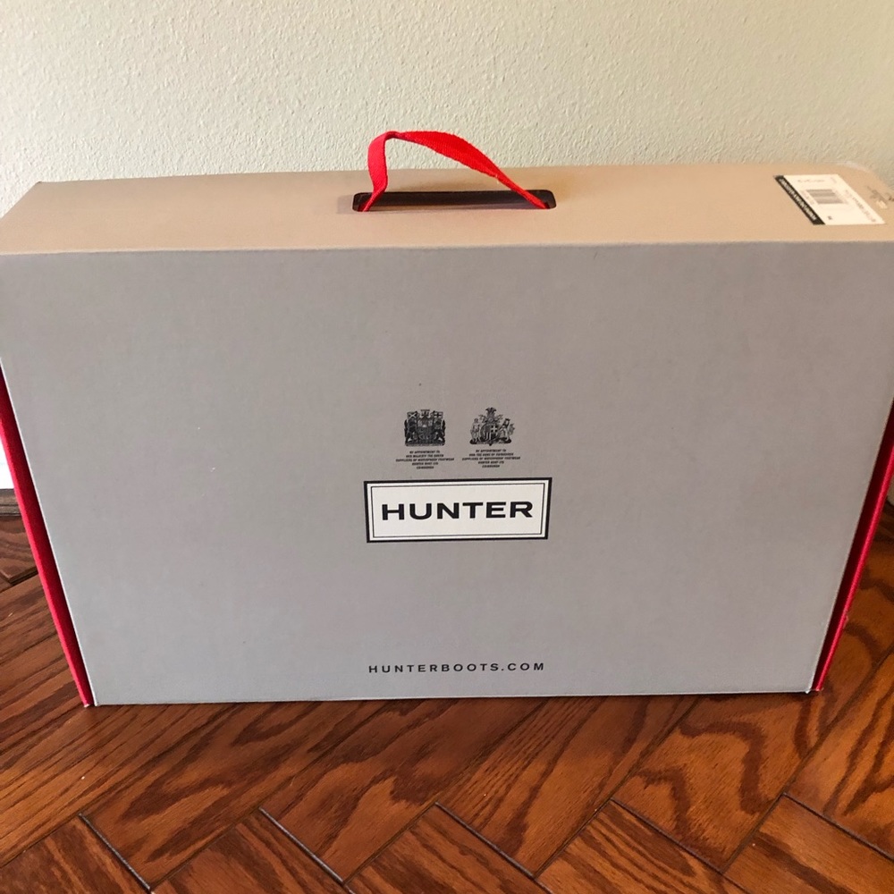 Hunter New Size 8 rain boots